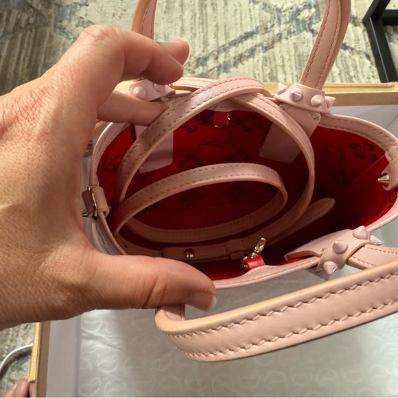 Pink Louboutin Cabata mini tote - Picture 4 of 7